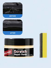 HGKJ Car Scratch Repair Paste, Scratch Repair Wax, Car Polish Repair Agent, Paint Care Wax, Light Scratch Remover, Car Maintenance Polish Kit - Multicolor - View 2