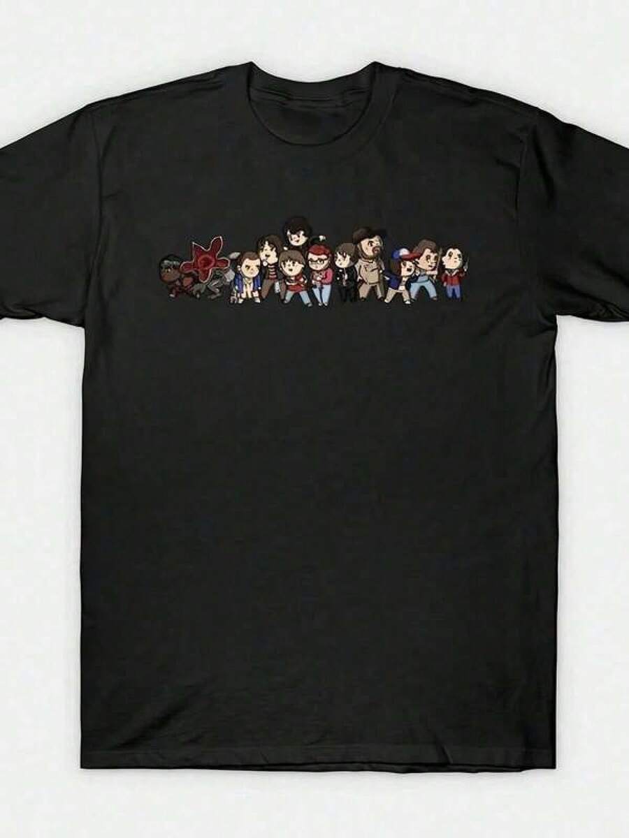 Men T-Shirts - Black - View 1