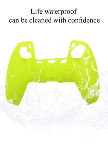 1 Conjunto: 1 Peça Estojo de Transporte para Controle de PlayStation5 + 1 Peça Capa Protetora de Silicone + 4 Peças Tampa de Joystick, Proteção Total Contra Deslizamento, Poeira e Arranhões, Melhorando a Experiência de Jogo - Visão 7