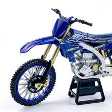 1pc Alloy V-Shaped Shock Absorbing Off-Road Motorcycle, High-Quality Alloy Formula Racing Car Model With Real Shock Absorber And Tire, Collectible For Car Model Enthusiasts, Home/Desktop Decor, Birthday/Graduation Gift - Multicolor - View 5