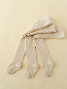 3pcs Baby Spring/Summer Mesh Tights - Khaki - View 9