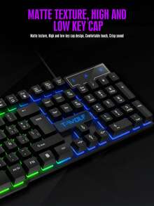 TF200 游戏键盘鼠标有线 USB 悬浮套装，跨境 - 查看 9