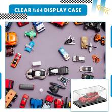8个1/64比例展示柜模型车，4.17 x 1.81 x 1.81英寸透明塑料汽车玩具收纳收藏品 - 8pcs 汽車模型 收藏展示盒 - 查看 4