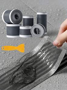 Filtro de desagüe desechable con forma de tira, protector de desagüe de ducha anticobstrucción y cortable - Pegatina de desagüe autoadhesiva y filtro de malla para fregadero, fácil de limpiar, adecuado para suelos de baño, inodoros de caravana, cocinas y otros artículos esenciales para el hogar. - multicolor - Ver 2