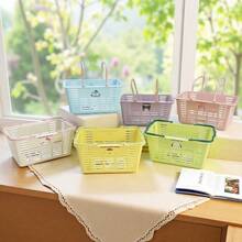 Miniso Sanrio Keroppi/Hello Kitty/Kuromi/Cinnamoroll/My Melody Mini Handheld Basket,Backpack Hanging Basket, Lovely Birthday Gift, PVC Material(1 PC) - View 2