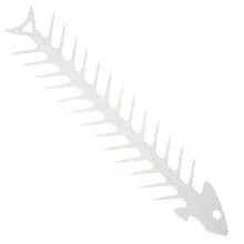 Espetos de Churrasco em Formato de Espinha de Peixe, Espetos para Churrasco, Garfos para Churrasco de Acampamento ao Ar Livre, Espetos de Churrasco em Formato de Peixe Adequados para Grelhar Carne e Espetinhos - A - Visão 5