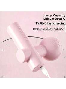 AXH Mini pistola de masaje, dispositivo de relajación muscular, bastón de masaje por vibración, herramienta de masaje portátil para relajación muscular, masaje de cuello y Body completo - Multicolor - Ver 10