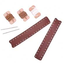 [Free Shipping]DOG Genuine Leather Lever Wrap For Lever Action Rifles & Shotguns, Handcrafted - Brown/Brown-thicker - View 9