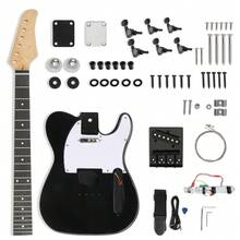 DIY 6 String TL Style Electric Guitar Kit With Mahogany Body Maple Neck - - Default - View 9