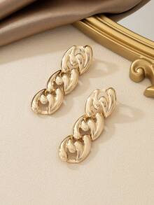 1 套 2026 夸张链条耳环、手链、项链豹纹首饰套装，适合日常佩戴、派对、婚礼、母亲节、斋月等场合。 - 鏈條項鍊 - 查看 5