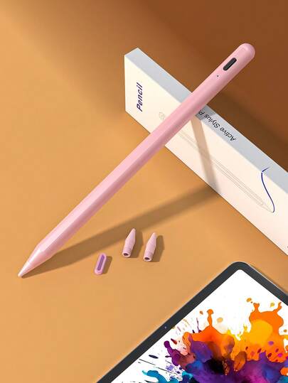Pink Stylus Pen 90mAh Rechargeable Digital Stylus Pen With Magnetic Adsorption, Tilt & Palm Rejection Function, Compatible With IPad (A16) 11th/10th Gen, 7th/8th/9th Gen, Air 7/6/5/4/3, Pro 13"/12.9"/11" 2018-2025, Mini 7/6/5, High Precision & Sensitivity, Replacement Tips, Spring Easter Birthday Gift