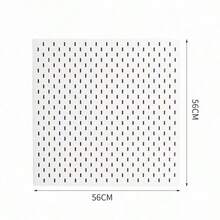 畅销家居必备品，不适用于洞洞板。基础生活单件装壁挂式塑料洞洞板，多功能组合配件套装，多功能收纳洞洞板，配有各种收纳盒和金属挂钩，适用于车库工作台/家庭厨房收纳/办公室/手工室/浴室（28*28厘米）。本产品包含专用洞洞板。 - 白色 - 查看 51