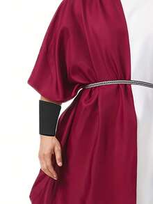 男士中世纪罗马和希腊国王服装 - 紅色 - 查看 5