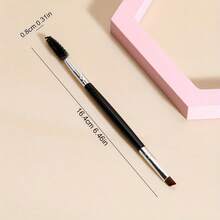 Dual Ended Eyebrow Brush And Lash Comb Set, Professional Angled Eyebrow Brush Eyeliner Brush Mascara Wand, Portable Makeup Brushes For Lash Extension Eyebrow Tint Application - Multicolor - View 9
