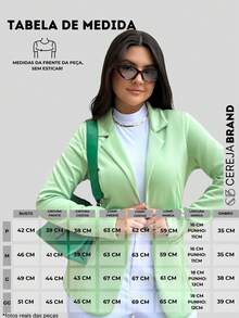 Women Coats - 薄荷綠 - 查看 4