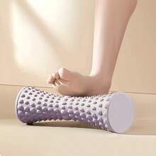 1 pieza Rodillo de masaje de tejido profundo - Masajeador de pies - Operación manual con control de velocidad, dureza media - Material de plástico duradero - Ideal para entusiastas del yoga y el fitness - Múltiples estilos - Ver 4