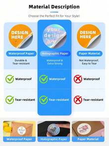 1–120 Miếng Nhãn Dán Tùy Chỉnh & Nhãn Cá Nhân Hóa - Chống Nước và Chống Dầu. Có thể tùy chỉnh với văn bản hoặc ngày tháng theo lựa chọn của bạn, có hai kiểu hoàn thiện trang nhã: Đen / Dập Nổi. Những nhãn tròn tùy chỉnh này rất phù hợp để cá nhân hóa quà tặng cô dâu, túi quà, hộp quà sinh nhật, tem thiệp mời đám cưới. - Nhiều màu - Xem 10