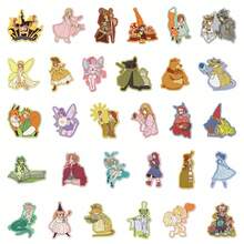 Bộ 30 sticker chủ đề truyện cổ tích, dễ thương, sáng tạo, vui nhộn, tối giản, thích hợp để trang trí sổ lưu niệm, ốp điện thoại, sổ tay, ván trượt, đàn guitar, kệ sách, bìa hồ sơ và các dự án DIY khác. - A - Xem 5