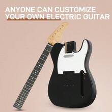 DIY 6 String TL Style Electric Guitar Kit With Mahogany Body Maple Neck - - Default - View 6