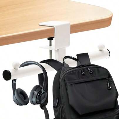 Giá treo kẹp để bàn - 1 chiếc, giá đựng có thể điều chỉnh cho trang sức, khăn quàng cổ và phụ kiện, dụng cụ sắp xếp tiết kiệm không gian với kẹp chắc chắn, thích hợp sử dụng tại nhà và văn phòng, món quà sinh nhật, Ngày Valentine, tân gia và Giáng sinh hoàn hảo, lý tưởng cho Ngày của Cha và quà kỷ niệm, thiết kế kiểu công nghiệp bền chắc.