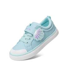 Toddler Girls Sneakers Lightweight Comfortable Hook And Loop Casual Walking Cartoon Cute Little Kids Shoes - 藍色 - 查看 2