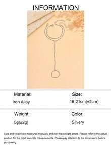 2pcs/Set Fashion Versatile Personalized Multi-Layer Women Finger Chain, Elegant Minimalist Connected Finger Bracelet, Suitable For Any Occasion, Great Gift - Multicolor - View 7