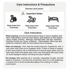 两件套不锈钢项链套装，蛇骨链元素，简约奢华金色精致女士日常通勤/派对/情人节礼物首饰 - 項鍊+手鍊 - 查看 10