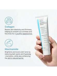 Ultimate Moisturizing Cream | Centella Asiatica, Niacinamide, Hyaluronic Acid, Collagen | Wrinkles, Fine Lines, Dark Spots, Dry Skin, Redness | 3.38 Fl. Oz., 100ml - trắng - Xem 7