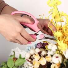 Floral Scissors, Florist Specialized Flower Arranging Pruning Shears, Household Fresh Flower Cutting Scissors For Flower Shop - A-Black - View 4