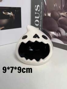 趣味烟灰缸，可爱幽灵陶瓷烟灰缸，防烟家居客厅办公室礼物，送给男友的创意卡通礼物，卧室窗台书桌浴室办公室装饰，派对生日礼物 - 新款 - 查看 4