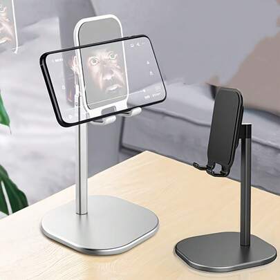 1个可调节角度手机支架，适用于 Air 17 Pro Max/Plus/Xs/Xr、S20/S10/S9/S8及其他8.89-17.78厘米智能手机