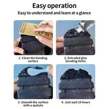 Tyre Repair Adhesive & Shoe Sole Glue - High Viscosity, Weather Resistant, Anti-High Temperature, Nail-Free Formula - Tire Rubber - View 10