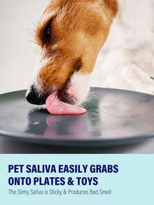 H4Cacle PET Pet Bowl Oil Stain Cleaning Spray - Releases Powerful All-Purpose Cleaning Power For Hygienic And Clean Pet Bowls, With Lemon Scent - Pink - View 3