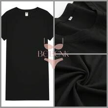 BEIBENK I Love It When Youre Inside Me Cookie And Milk Shirt Sleep Dress For Women,Dress Pajamas Sleepdress Nightshirt, Night Dresses For Women,Loungewear Women, Summer,Pijamas Para Mujer - màu đen - Xem 5