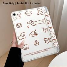 Ốp bảo vệ máy tính bảng bằng acrylic pha lê hình cún con dễ thương, mèo con, cốc cà phê, bánh ngọt kèm chân đế, tương thích với Samsung A9/A9+/S9/S9FE/A11/A11+/S11/S10 FE/S10 FE+/S10 Lite, A16 2025, Air 11/13, M3 2025, Mini 7 A17, Pro 2024, Air 11/13, M2 2024, Pro 11/13, M4 2024, Pro 12.9, 7/8/9 Gen, 10.2, 10 Gen, 10.9, Air 4/5/6/7/8, 10.9, Pro 11, 4/5/6 Gen, Mini 6, Se 11, Honor, Matepad Se 11. - Nhiều màu - Xem 4