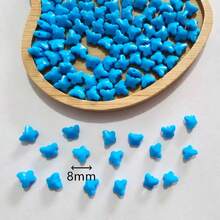 6 * 8mm 100/300/500pcs Sectional Three-Dimensional Butterfly Dispersion Beads DIY Handmade Suitable For Mobile Phone Chains, Pendants, Jewelry Beads, Etc - Multicolor - View 4