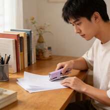 1个马卡龙桌面办公订书机 - 多款式 - 查看 5