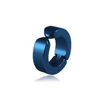 Punk Non Piercing Clip Man Woman Steel Magnetic Type Stud Earrings Teens Hop Style Ear Ring Jewelry Accessories J86A - a-黑色 - 查看 7