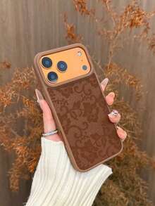 1 pieza de funda de teléfono a la modaNo incluye cordón ni soporte. Negro. LaceFashion1 unidadNegroEncajePatrónMateTransparenteFundaDeTeléfonoCompatibleConIphone17,17pro,17Air,17promax,11,11Pro,11promax,12,12Pro12Promax,13,13pro,13promax,14,14pro,14PLUS,14promax,15,15pro,15PLUS,16,16pro,16promax,16PLUSSpringGiftPartyBirthday - Encaje marrón al tacto - Ver 6