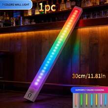 1 dải đèn LED ánh sáng ấm USB 10/20/30/50cm có cảm biến chuyển động - Lý tưởng cho tủ, tủ quần áo và hành lang, dải đèn LED cảm biến chuyển động không dây, đèn chiếu sáng dưới tủ, đèn ngủ từ tính có thể sạc lại dùng cho hành lang, tủ bếp, kệ, tủ quần áo, trang trí phòng nhà - trắng - Xem 25