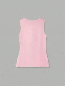 Women's Spring/Summer New Minimalist Chic Vacation & Urban Stylish Cardigan Knit Top - Cloud Powder - View 10