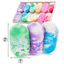 Marble Erasers, Children's Erasers, Adult Office Supplies, Back To School, Teacher Rewards, Family Rewards, School Essentials, Pencil Erasers, Art Erasers, Textured Erasers - Multicolor - View 7