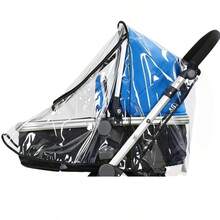 1pc Baby Stroller Rain Cover, Universal Stroller Wind And Rain Cover - U-shaped Rain Cover In the Measuring Hole - View 3