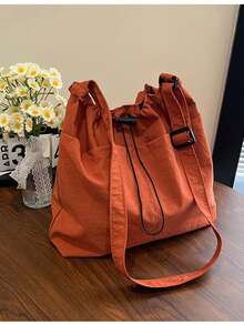 2026 New Fashion Women's Bag, Shoulder Crossbody Handbag Tote Small Square Backpack, Casual Commute Student Lightweight Durable High-End Niche Design Bag - Multicolor - View 7