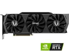 Refurbished - ZOTAC GAMING GeForce RTX 3080 Trinity 10GB GDDR6X 320-Bit 19 Gbps PCIE 4.0 Gaming Graphics Card, IceStorm 2.0 Advanced Cooling, SPECTRA 2.0 RGB Lighting, ZT-A30800D-10P - View 1