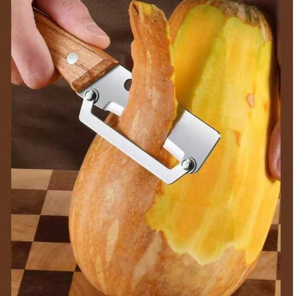 مقشرة خضروات متعددة الوظائف للمطبخ: مقبض إرجونومي، مزودة بفتاحة زجاجات، مصنوعة من الفولاذ المقاوم للصدأ، مناسبة لتقشير مختلف الفواكه مثل البابايا والكيوي. بالإضافة إلى ذلك، يمكن استخدام هذا المنتج أيضًا لتقشير قصب السكر والقرع وغيرها من الخضروات، سهلة التشغيل، تلبي احتياجات المطبخ اليومية.