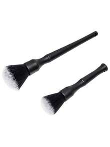 1pc Car Interior Detail Brush, Soft Bristle Cleaning Brush For Dusting, Car Detailing Tool, Dashboard Duster,Car Accessories - 1pc - View 6
