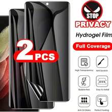 2 st. skärmskyddsfilm, kompatibel med S26 Ultra/S25/S24/S23/S22/S21-serien, skyddar integriteten, hög transparens, slät, inga bubblor, explosionsskyddad, reptålig - Hydrogelfilmens integritet - Visa 23