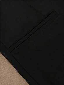 Blazer Collar Long Sleeve Casual Elegant Business Office OL Top Jacket, Suitable For Spring, Summer, Autumn And Winter Black - Black - View 5
