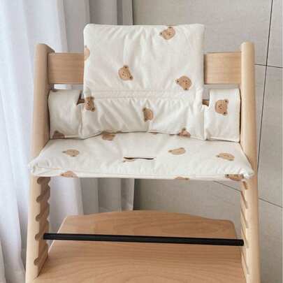 Children's High Chair Cushion, Baby Booster Seat Pad, Buttocks Cushion